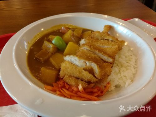 炸鱼排饭