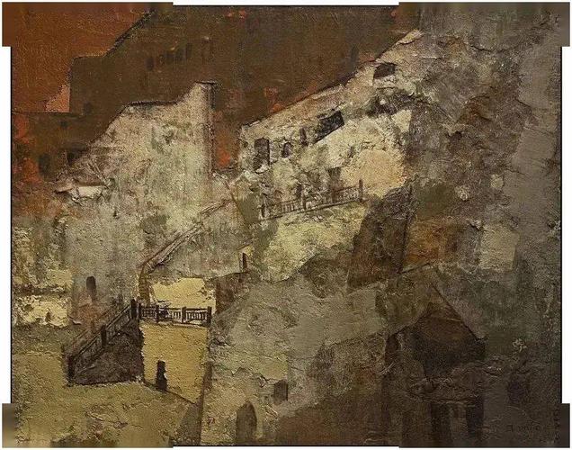 全国中青年画家综合材料绘画作品_艺术