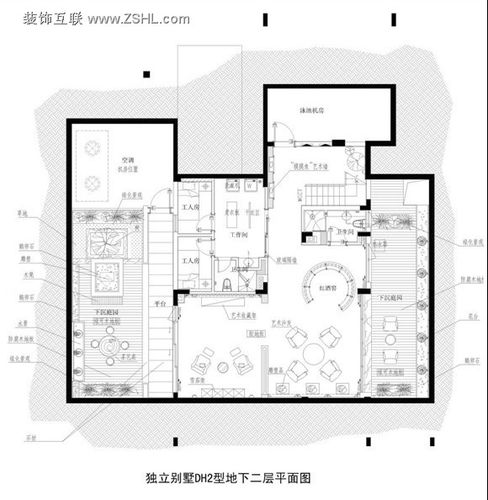 独立别墅平面设计图