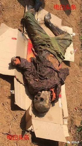 惊!电白麻岗长坡岭惊现"尸体",系网友扫墓时候发现!