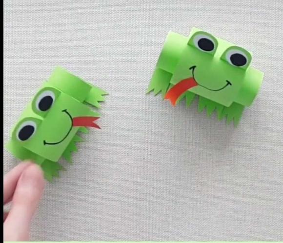 大单中心校简报 | 仉祥幼儿园—手工制作《小青蛙》