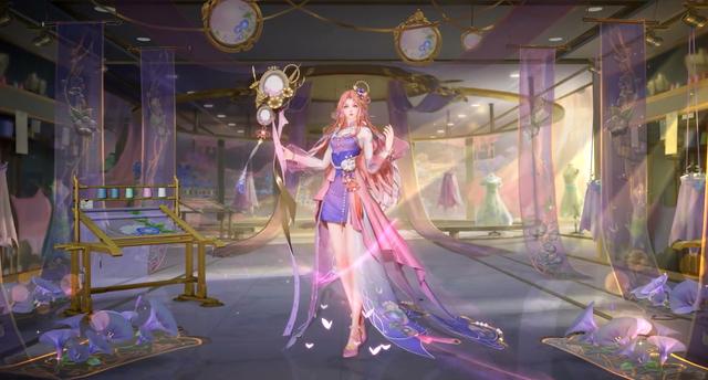 王者荣耀:王昭君七夕皮肤特效曝光,全新炫彩皮肤本周上架