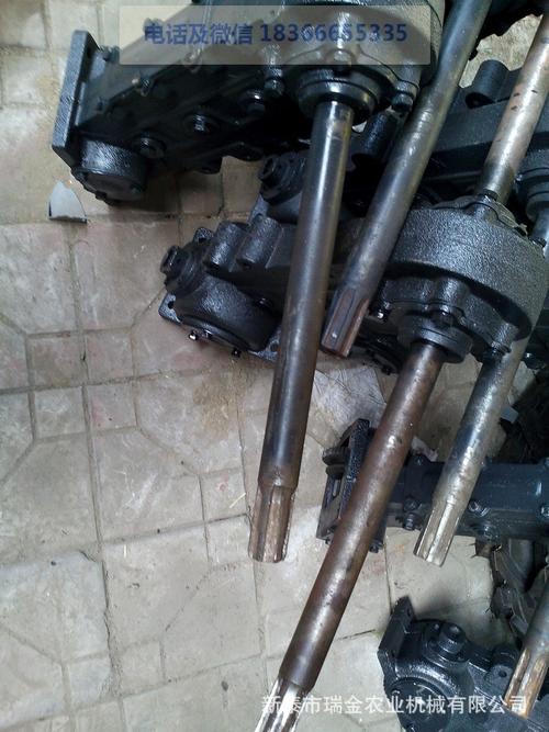 农用手扶拖拉机旋耕机链条半轴长轴齿轮传动型90公分2016山东新式