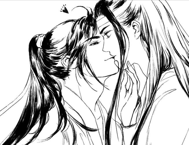 他一会是"义父"一会是"子熹",乱叫一通,贴着耳朵