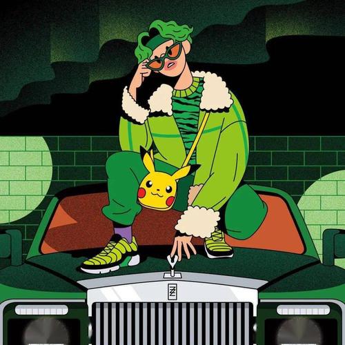 突然觉得绿色的头像蛮酷的诶!