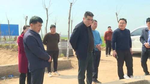 夏邑县长刘海鹰3月25日调研夏邑重点项目推进情况