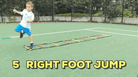 6. 双腿跳,还是跳,不过换成双腿同时跳且同时落地