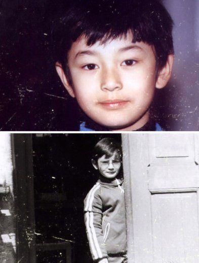 黄晓明童年照片被曝光近日,访谈节目《可凡倾听》在网上曝光了两张