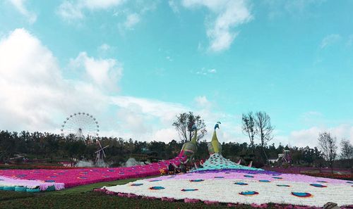 新都五龙山音乐百花谷在哪里?好玩吗?