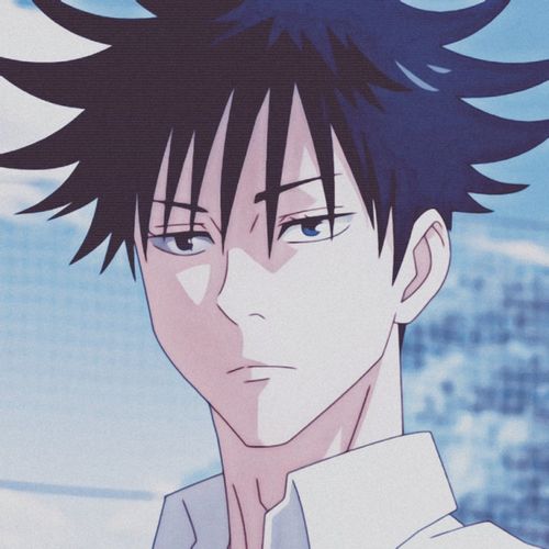 动漫头像 锡纸烫