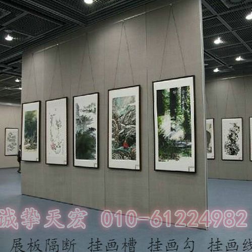 挂画活动展板展厅展览板|美术馆活动隔断展板|展板活动隔断