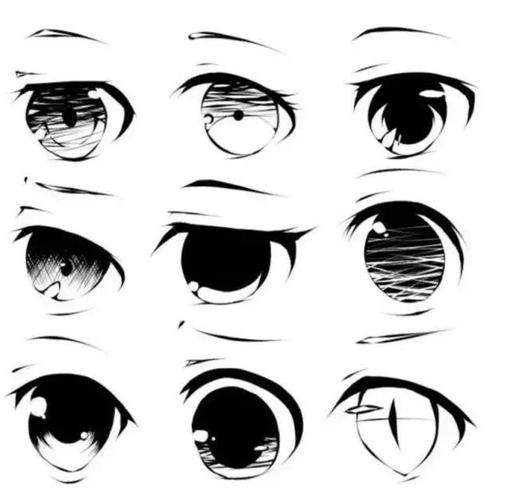 教你如何绘画二次元人物眼睛的画法!