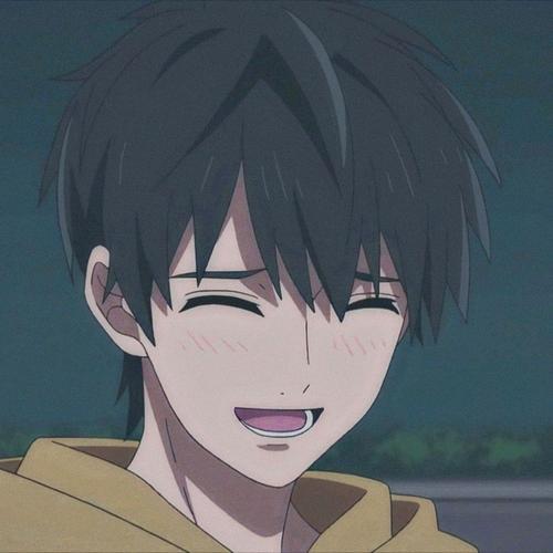 动漫男头笑起来很阳光的男头