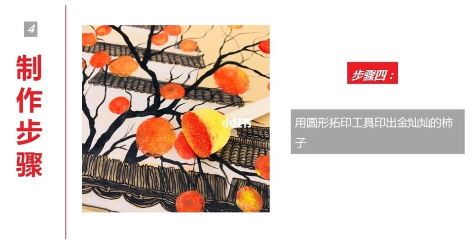 少儿创意美术课件《柿柿如意》ppt画室_创意美术_画室