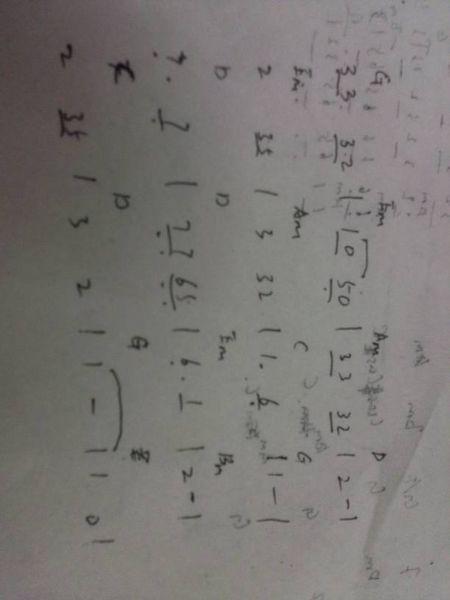 谁能帮我写一下《小树叶》的钢琴左手伴奏啊?谢谢