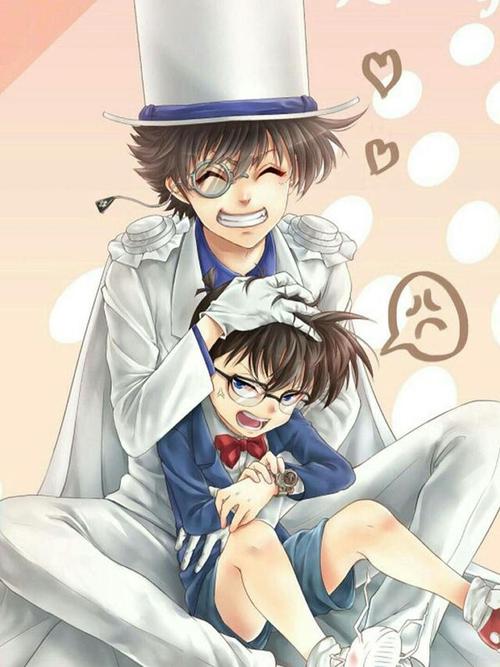 都说柯南与基德感情好,再看看隔壁小兰和园子.网友:都