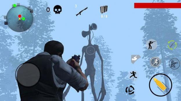 警笛头鬼屋恐怖逃脱游戏