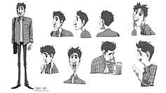 人物动作表情转面