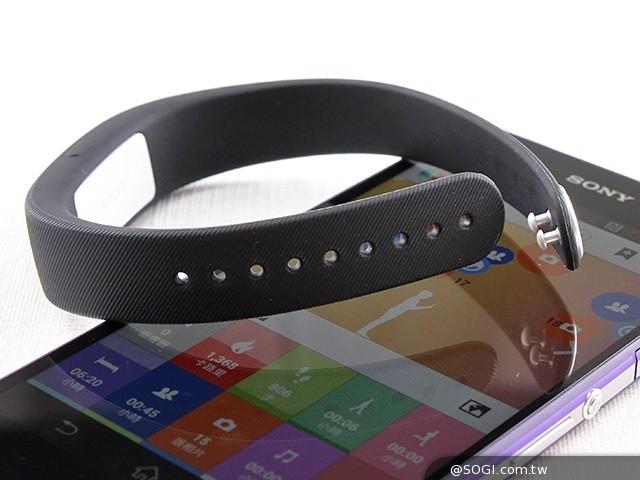 智能炫彩手环索尼smartbandswr10图赏