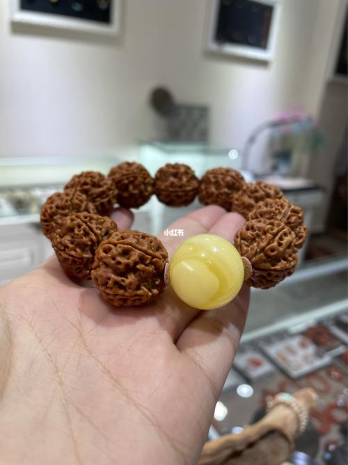 金刚菩提配蜜蜡～还是很大气的7815_菩提_蜜蜡_金刚菩提_兴趣爱好