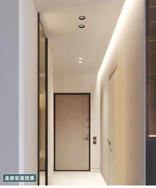 洗墙灯led线性铝槽反光灯槽卧室客厅灯带线条灯走廊回