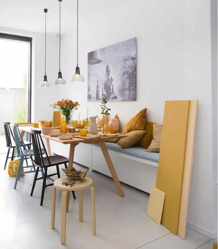 餐厅装修的新形式,家庭式卡座了解一下