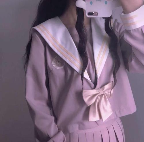 无滤镜超高清jk制服女生头像