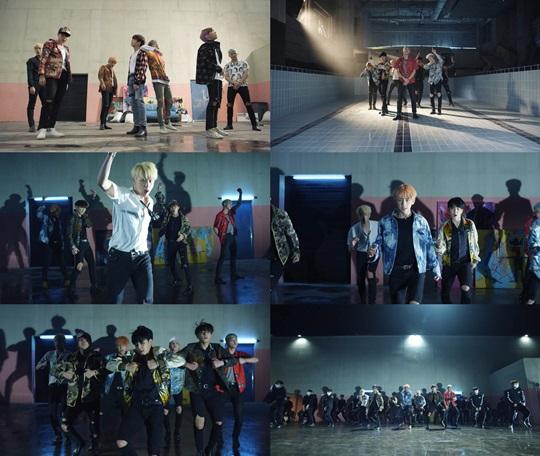 防弹少年团 「fire」舞蹈版本mv公开 动作最难-规模最