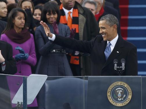 奥巴马发表就职演说 强调"同志仍需努力"