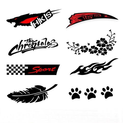 购客车贴遮挡划痕车身刮痕装 汽车贴纸创意个性 饰文字英文拉花改装