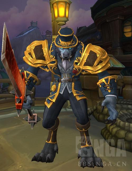 狼人的传承护甲各位有没有什么比较搭配的双手武器推荐呀?