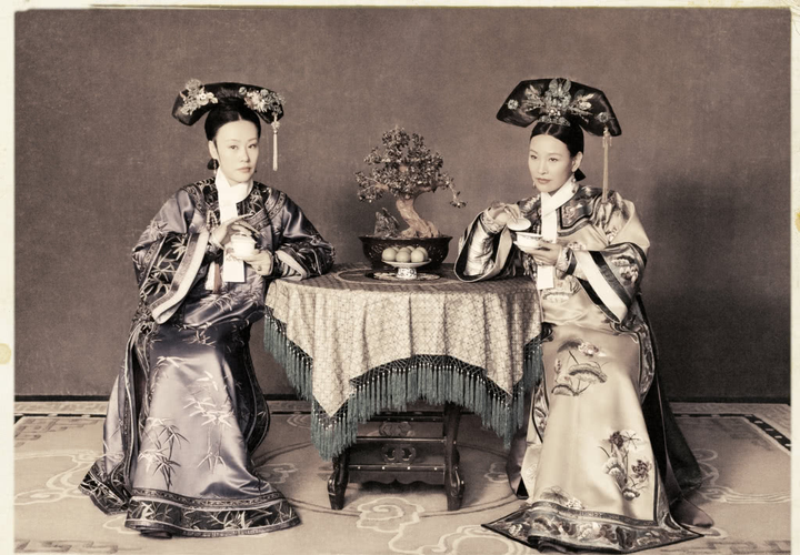 "最新考古大发现"雍正帝,乾隆帝及后妃老照片