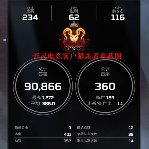 apex英雄猎杀者排位代钻石白金练锤子20杀直播陪练玩