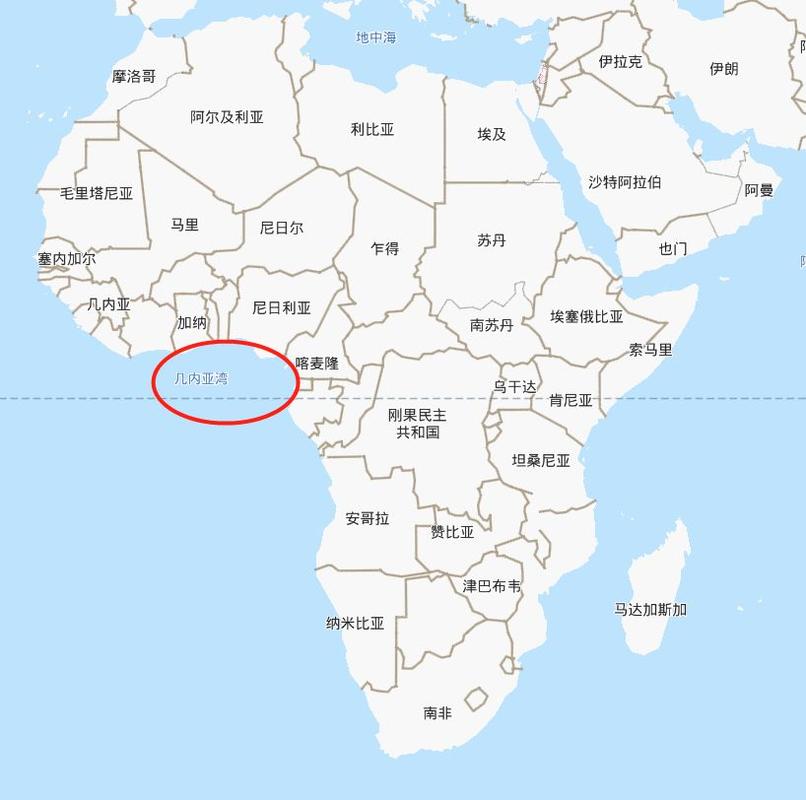几内亚湾海域