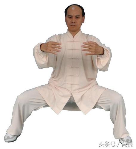 拳术中的站桩功马步桩云门桩和混元桩的详细练法