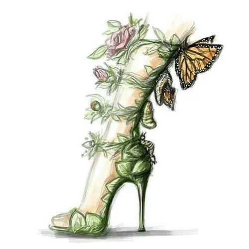 创意高跟鞋|插画|商业插画|37度modesign - 原创作品