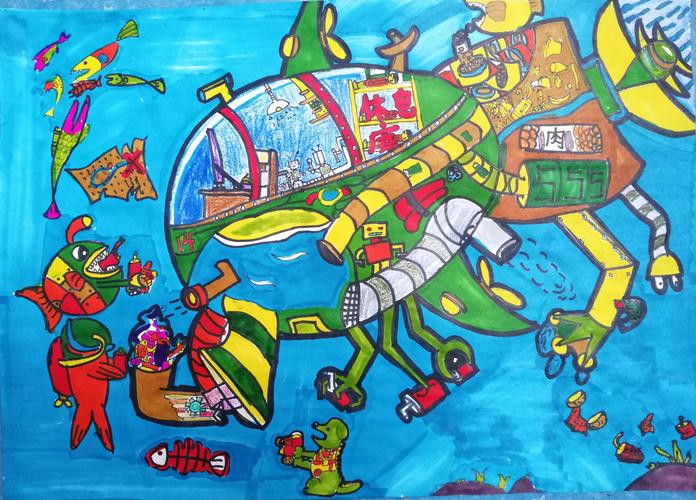 参赛及获奖作品详情-深圳儿童绘画大赛