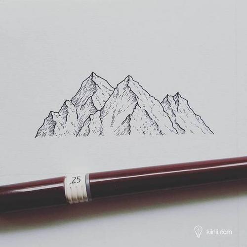 简单的黑白线条,画尽万千美好风景:瑞士艺术家 sarah