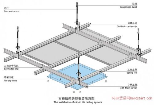 厂家定制铝合金方板吊顶