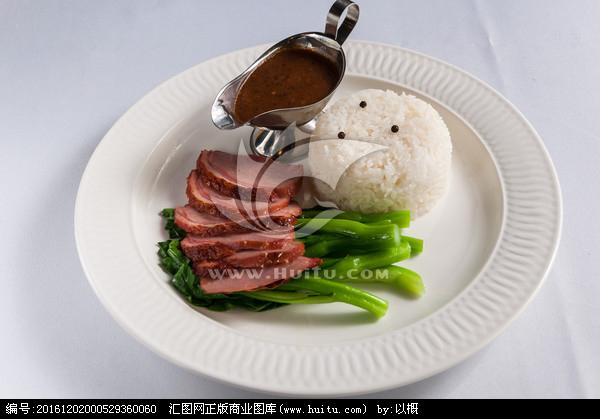 [正版商业] 熏鸭胸饭