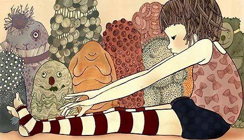 日本插画家yoko furusho-花瓣网|陪你做生活的设计师 | yoko furusho