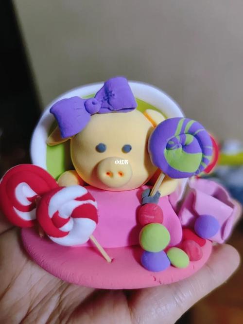 捏太空泥_粘土_手工制作_减压_我的粘土世界_兴趣爱好