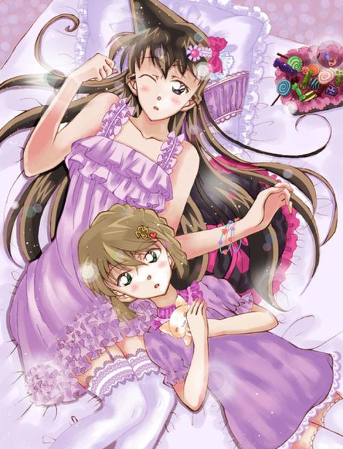 毛利兰 灰原哀(来自p站)