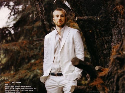 克里斯和威斯克本子,克里斯埃文斯露大鸟,克里斯布朗25厘米梗,健美