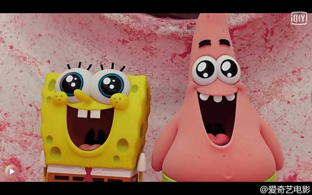 在爱奇艺上线的《海绵宝宝:营救大冒险》,同样选择单片付费,该片首周