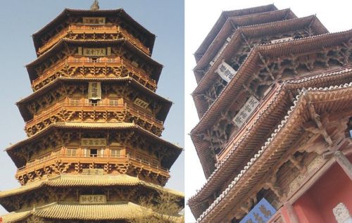 世界木结构建筑的典范:山西应县木塔