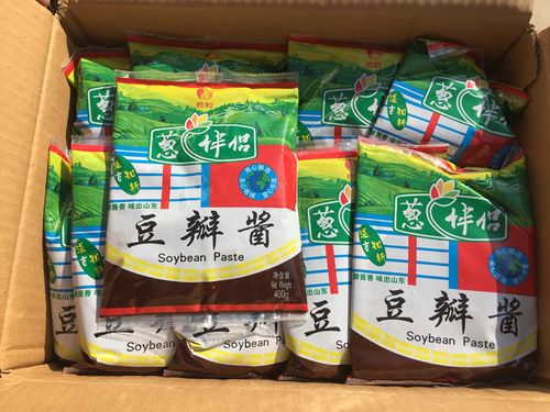 拌面豆酱黄豆酱面酱炸酱蘸酱大葱袋装400g豆瓣豆瓣酱