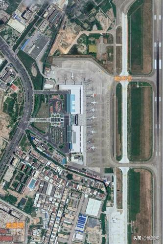 航拍泉州晋江国际机场,机场不算大,却很繁忙