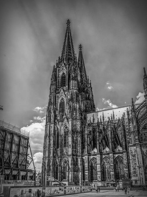 德国科隆大教堂,地标建筑