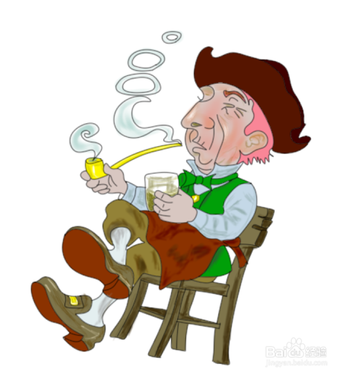 外国抽烟老头图片头像图片